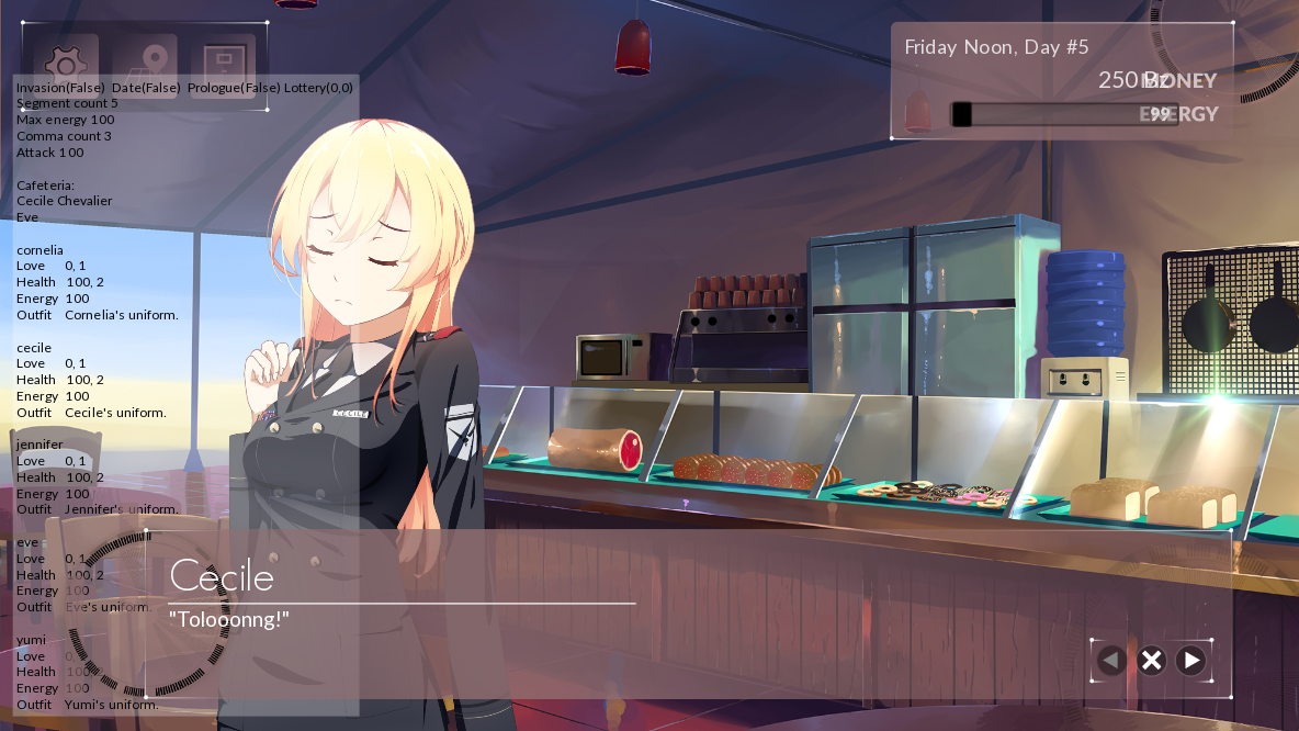 Just Desert - Visual Novel Bug